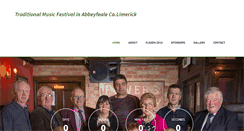 Desktop Screenshot of fleadhbythefeale.com