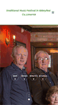 Mobile Screenshot of fleadhbythefeale.com